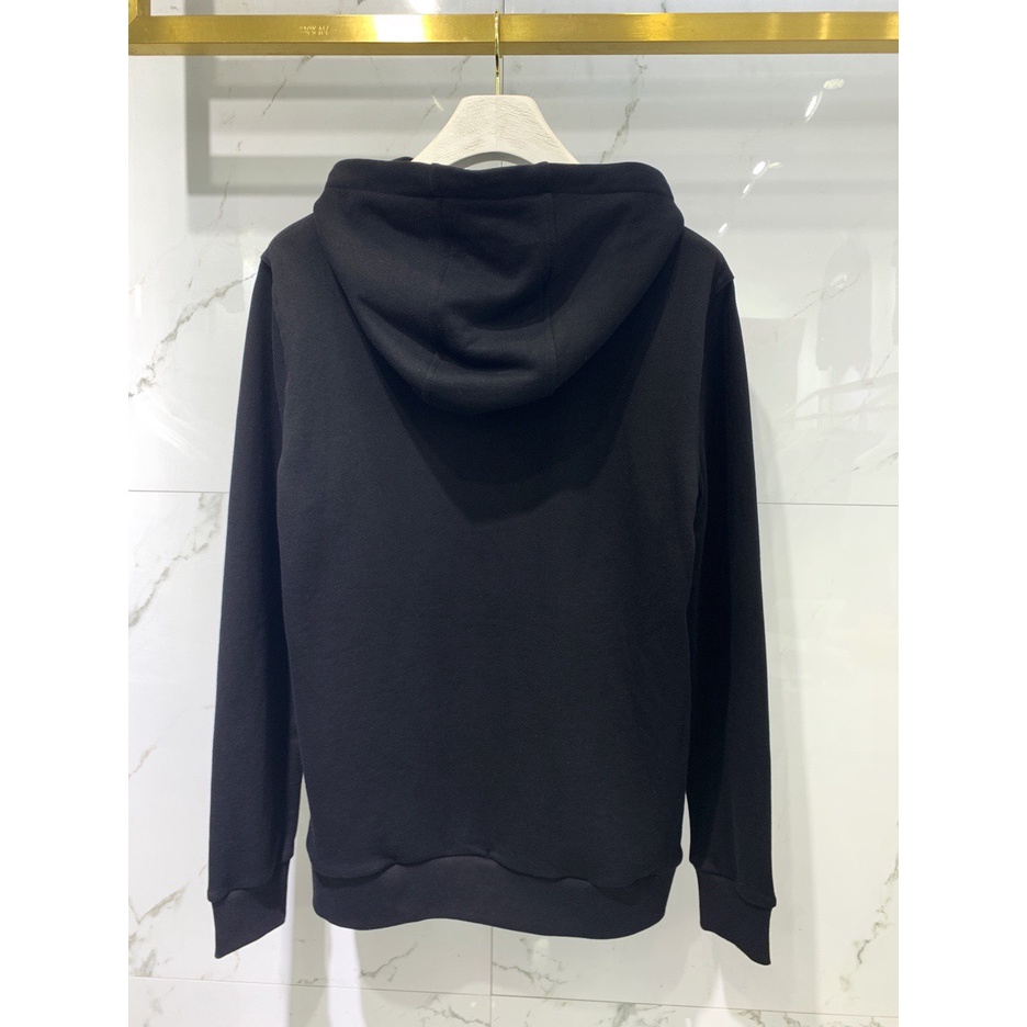S * LY Áo Hoodie cotton Nguyên Chất Dài Tay In logo Chữ Phong Cách Mới Thu Đông Cho Nam
