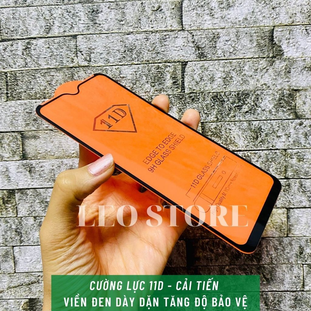 Kính Cường Lực Xiaomi Redmi Note 7/ Note 7 Pro - Full màn hình 11D và Trong suốt - Độ cứng 9H [LEO STORE]