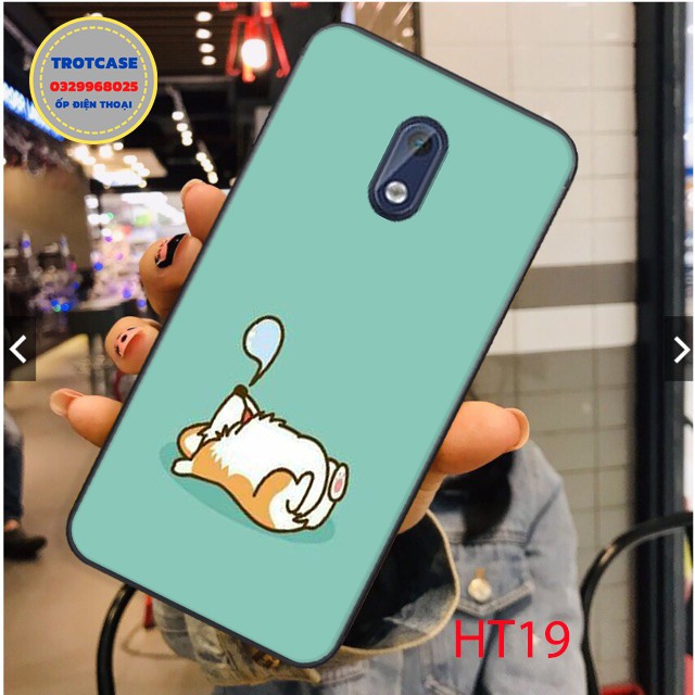 [ NEW ]  Ốp lưng Nokia 3/Nokia x6/Nokia 6.1 Plus - in hình gấu trúc vui nhộn, giá rẻ chất silicon mềm chống va đập