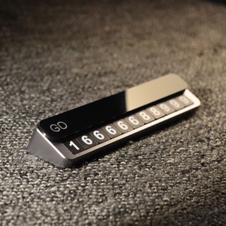 Bảng số điện thoại gắn taplo xe hơi Y478