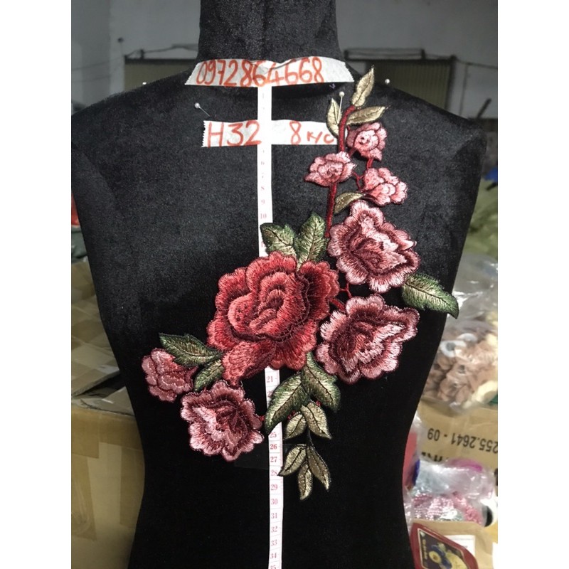 Hoa thêu trang trí mã H32 (Shop giao đơn tiền hàng từ 50k)