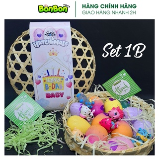Giỏ trứng Hatchimals - quà tặng sinh nhật (giỏ 10 trứng Hatchimals mùa 9&10 không trùng mẫu thú)