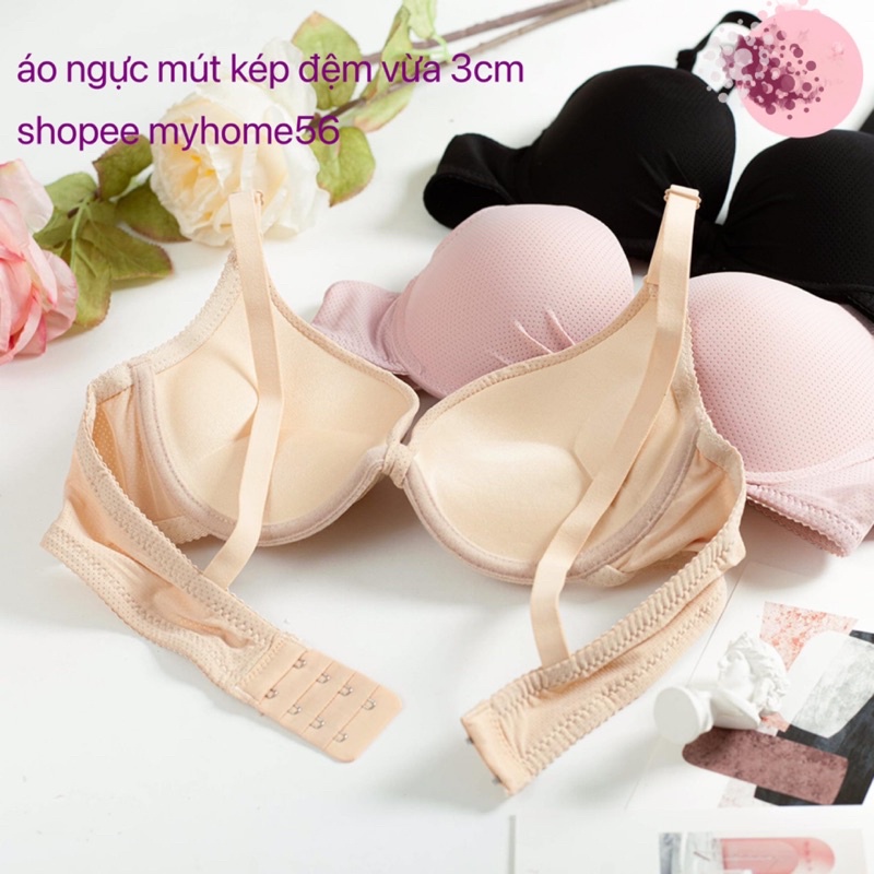 Áo lót thái siêu nâng mút kép có lỗ thông hơi ngực 1166