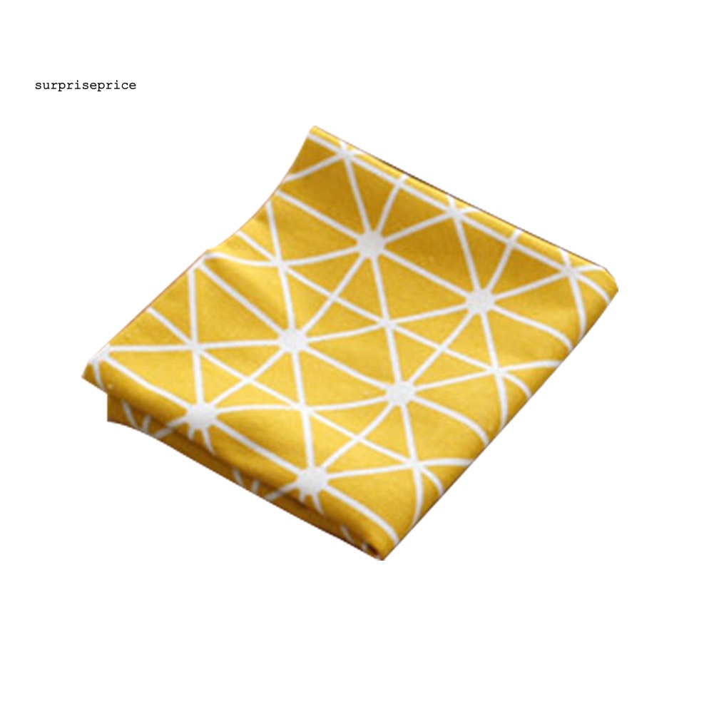 Khăn Trải Bàn Ăn Vải Cotton Lanh Đơn Giản 40x60cm Trang Trí Bàn Ăn