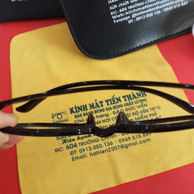 GỌNG NHỰA DẺO NAM NỮ DÁNG OVAL CHẤT BỀN ĐẸP - KÍNH MẮT TIẾN THÀNH