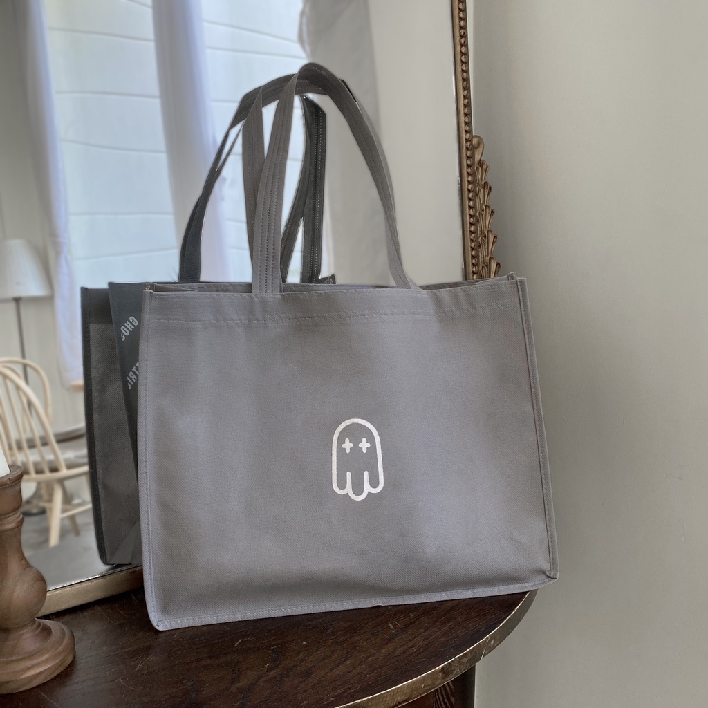 TÚI TOTE GHOST TRICK ( vải không dệt ) - Local brand chính hãng