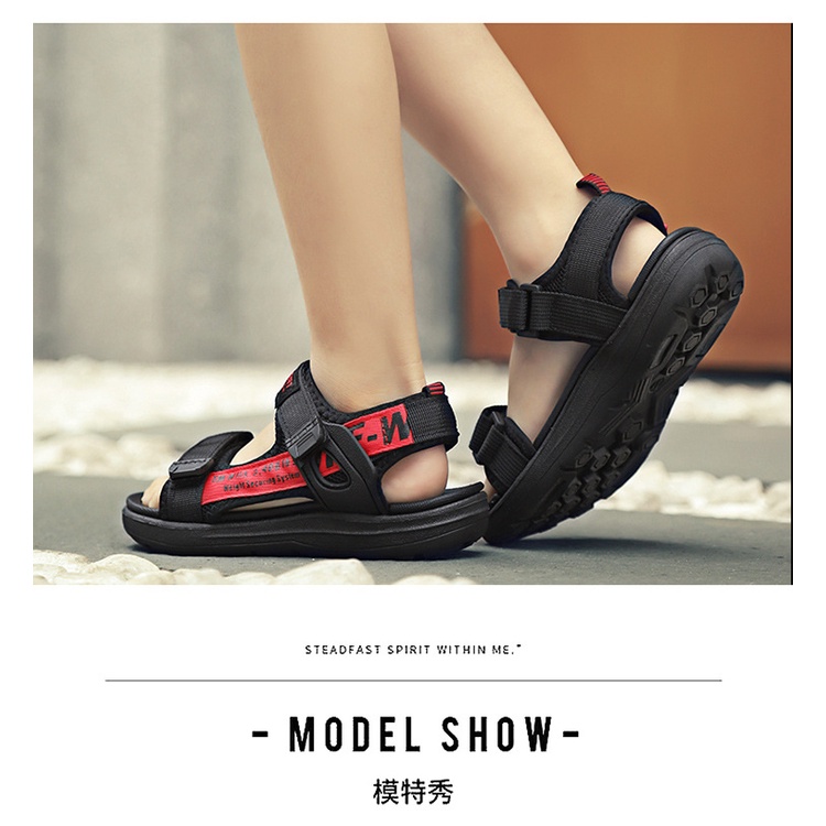 Sandal bé trai dép quai hậu cho bé mũi cao chống trơn chống vấp cho bé [SDT04]