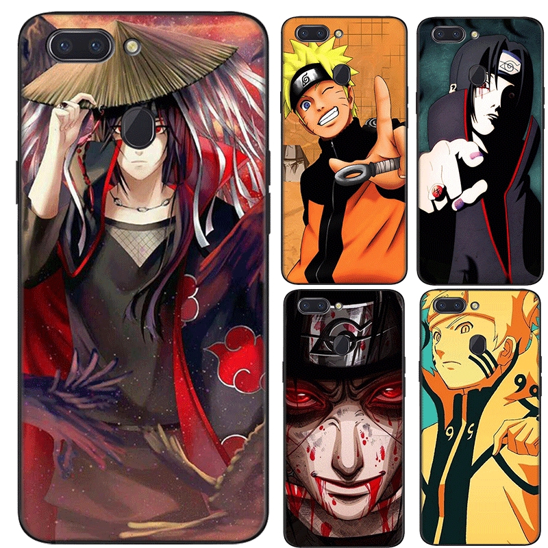 Ốp điện thoại mềm in hình anime Naruto bảo vệ cho OPPO A3S A5 A37 A39 A5S A7 A59 A77 F1S F3 F5 F7 F9