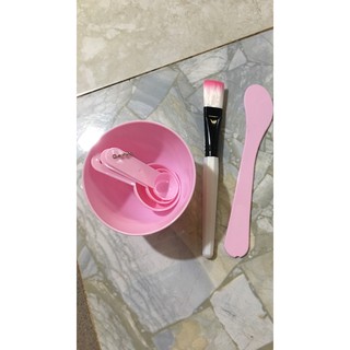 Bộ Chén Cọ Pha Mặt Nạ 4in1 Vavola