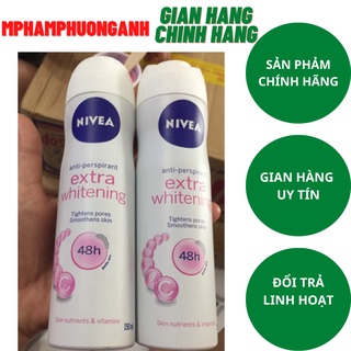 Xịt khử mùi Nivea Pearl And Beauty