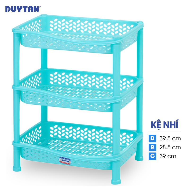 Kệ Nhựa Duy Tân size nhỏ loại 3 ngăn - No.K626/3