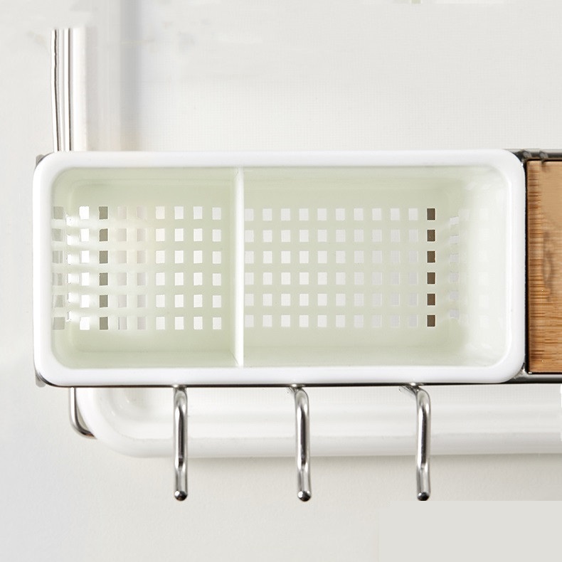 Kệ nhà bếp đa năng Inox đựng đũa, dao, thớt