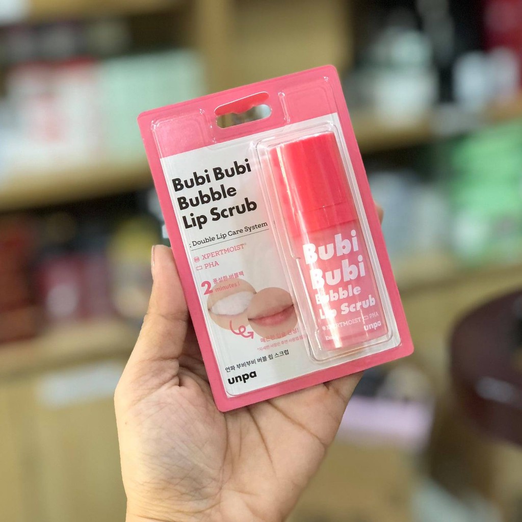 TẨY TẾ BÀO SỦI BỌT MÔI BUBI LIP Mẫu Mới - 12ML