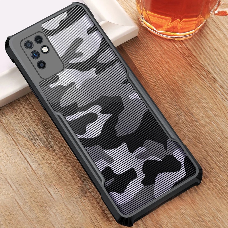 [Hàng Mới Về] Ốp Điện Thoại TPU Mềm Trong Suốt Họa Tiết Rằn Ri Cho Infinix Note 8 Note 10 Note 10 Pro Hot 10S Hot 10T
