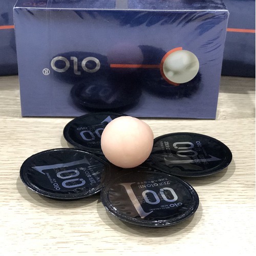 Bao cao su Olo 001 siêu siêu mỏng [CHÍNH HÃNG 100%], Giá chưa từng có, Nhiều Gel, lên nấc thang cao nhất của cuộc vui