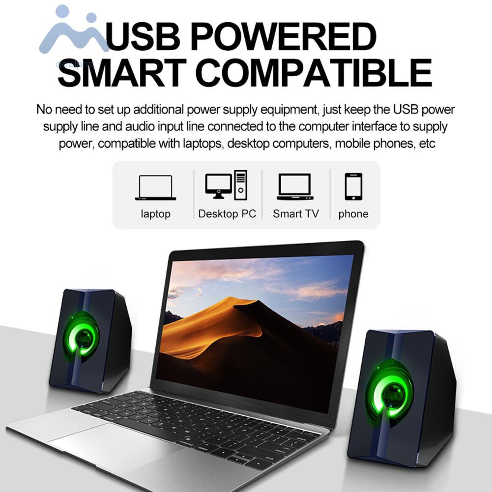 Loa Adolphs S5 Cổng Usb Aux Cho Máy Tính