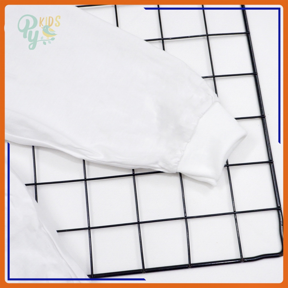 Quần dài trắng cotton Bibo Kim Thu cho bé sơ sinh 4 - 23kg