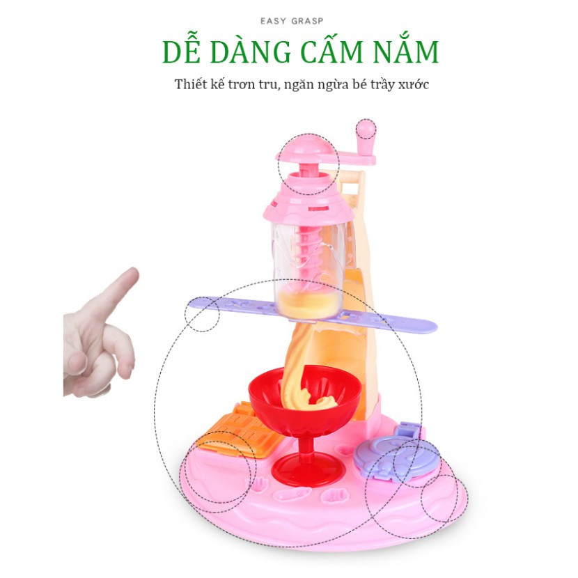 BỘ ĐỒ CHƠI ĐẤT SÉT SÁNG TẠO CHO BÉ - Home and Garden