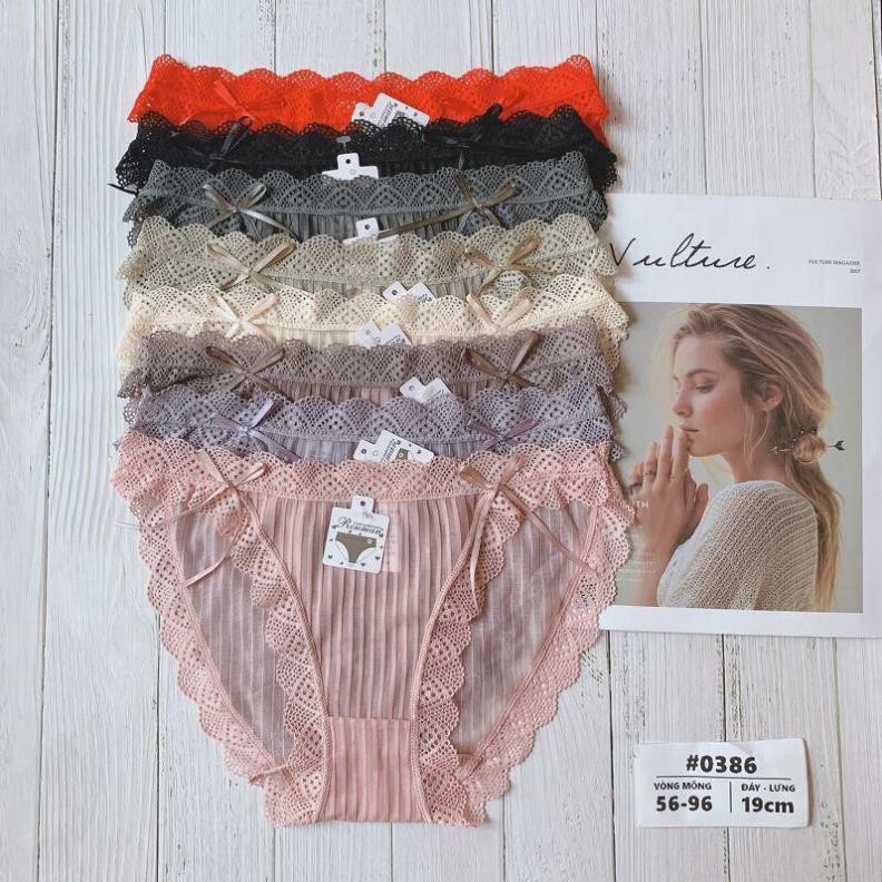 Quần Lót Tàng Hình Phối Ren mã 0386 .
