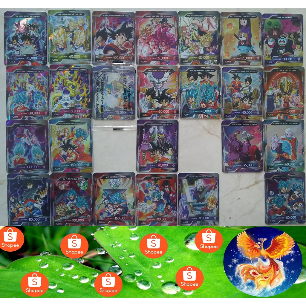 Thẻ Toonies Dragon ball