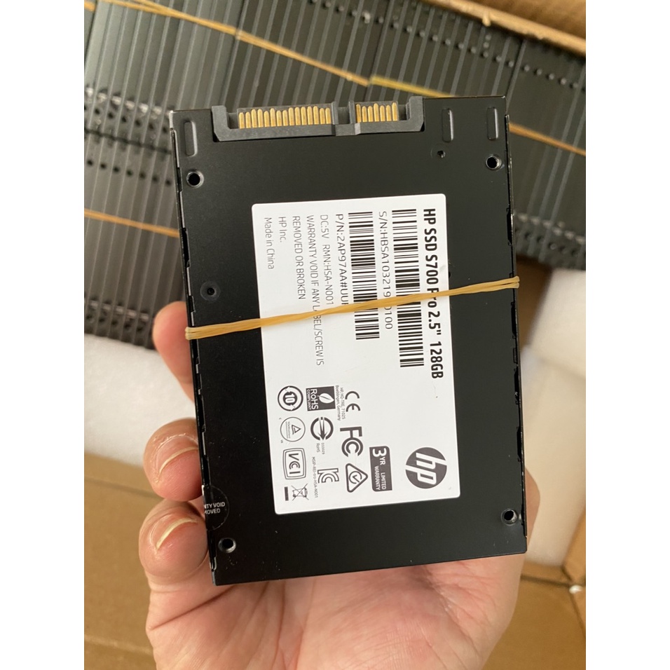 SSD  128G  HP, Westen tháo máy bộ đẹp như mới.