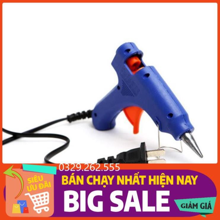 (FreeShip) Súng bắn keo cỡ nhỏ 20w tặng 10 keo nến dài 25cm