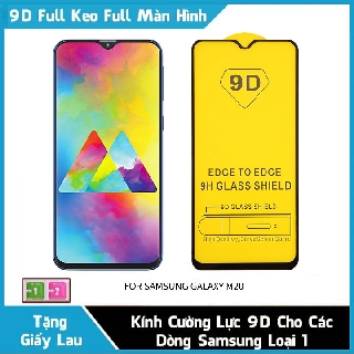 Kính cường lực Samsung M20 full màn hình thế hệ mới