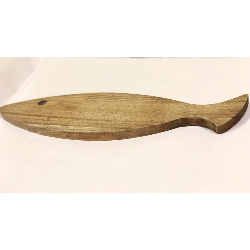 Thớt gỗ hình con cá - hàng decor xuất Châu Âu (MẪU 2)