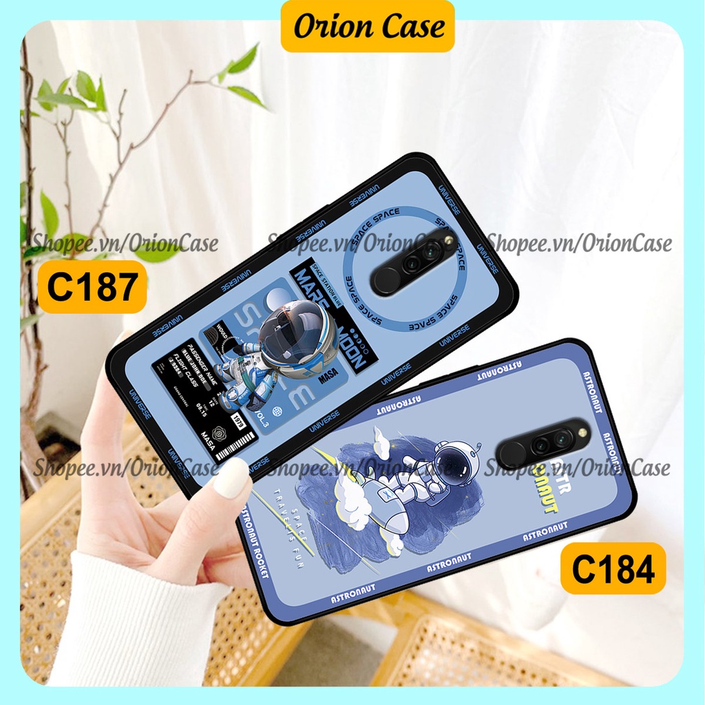 Ốp Xiaomi Redmi 8 in hình astronaut pro nasa, moutain cá tính.ốp lưng chống sốc.