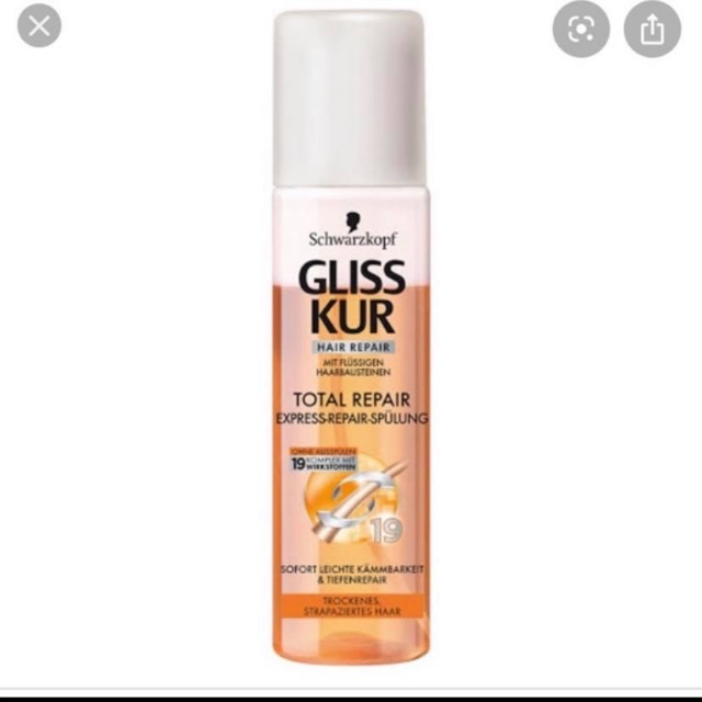 Xịt dưỡng tóc GLISS KUR SCHWARZKOPF