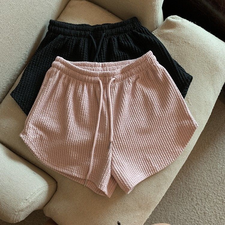COZOK Quần Short Lưng Cao Ống Rộng Thời Trang Dễ Phối Đồ