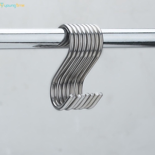 Stainless Steel S-Shape Hook Multi-function Kitchen Bedroom Railing S Hanger Hook Clasp Holder Hooks Hanging Clothes Rack