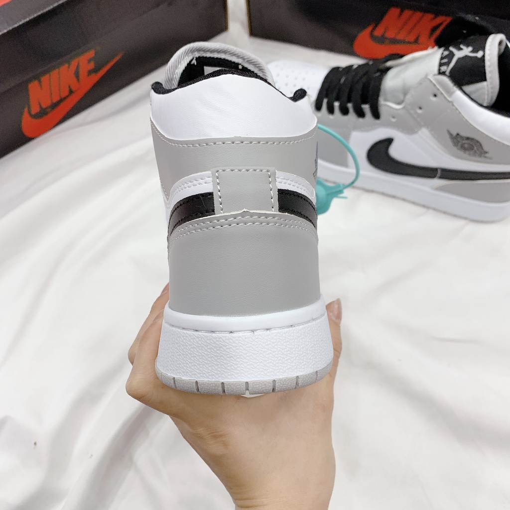 Giày Sneaker Nam Nữ Kiên J.D Xám Đen Cao