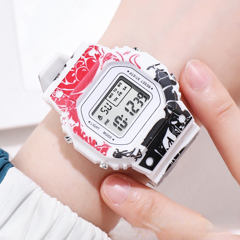 Đồng Hồ Điện Tử Thể Thao Hình One Piece