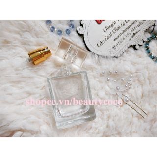 Chai chiết nước hoa thủy tinh 50ml