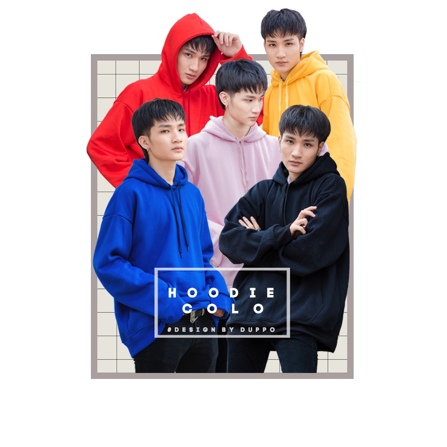 [Max.SALE] Áo Hoodie unisex Colo 2019