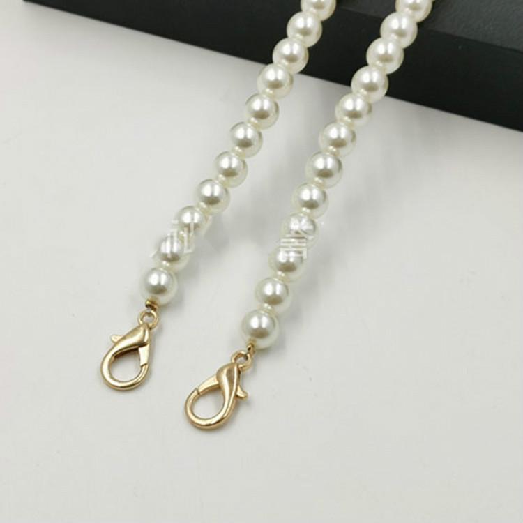 Dây đeo túi xách IELGY phối chuỗi hạt ngọc trai 10mm DIY