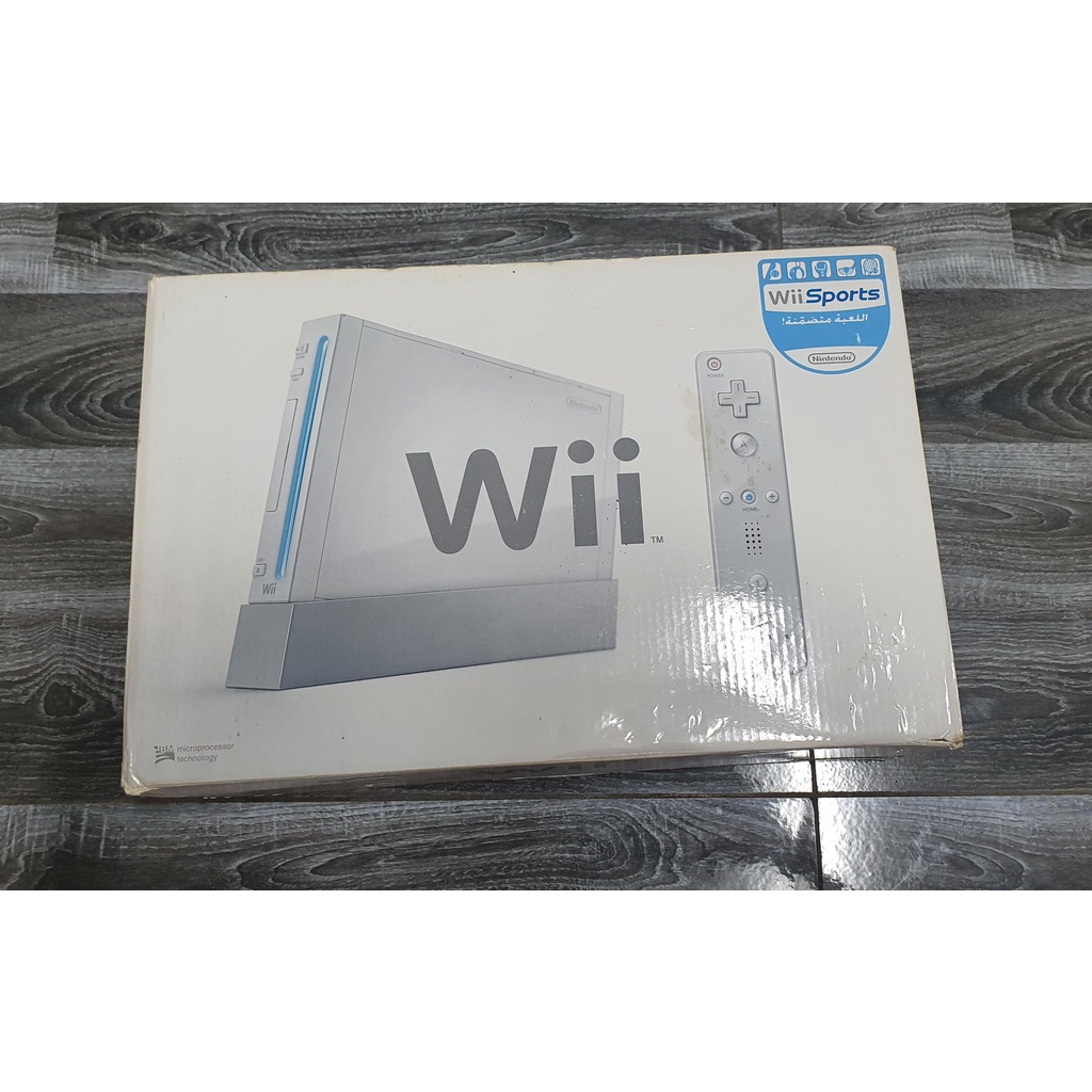Bộ máy wii hàng Nhật màu trắng  tay wii, 1 tay nunchuk, fullbox kèm thẻ SD 32Gb chép nhiều game các hệ máy: Wii, Nes, Sn