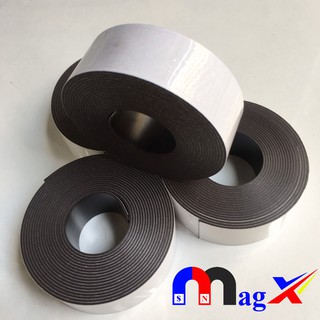 Cuộn Nam Châm Dẻo Dài 3m x 3cm x 1mm - Có Phủ Lớp Băng Keo