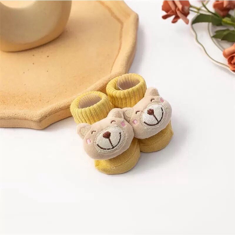 Tất thú cổ cao dày dặn cho bé giữ ấm chân