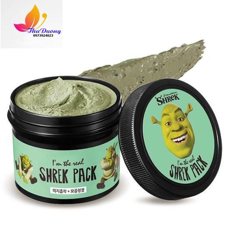 Mặt nạ đất sét bạc hà Dreamworks I'm The Real Shrek Pack