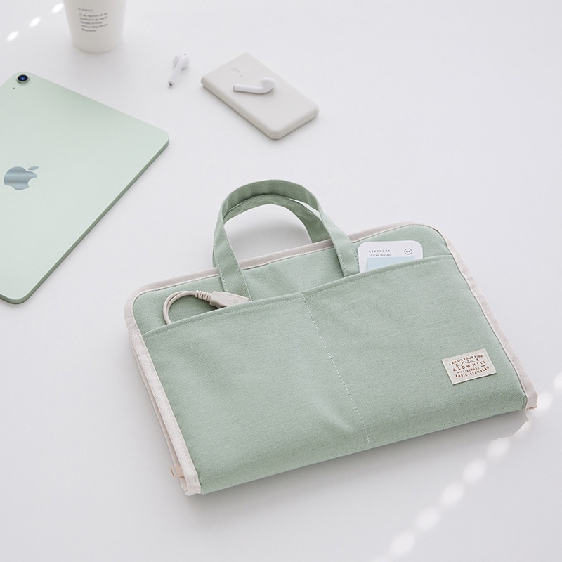 Túi Đựng Máy Tính Bảng 11-Inch 13-Inch Thiết Kế Đơn Giản Phong Cách Hàn Quốc 2022