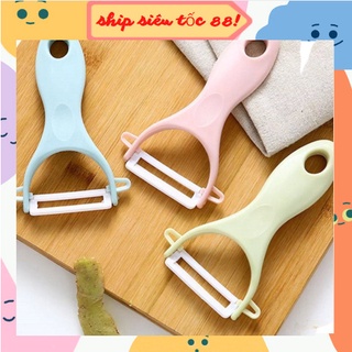 Dụng Nạo Gọt Trái Cây, Rau Củ Quả Lưỡi Sứ  88114 MuỐi's StOre