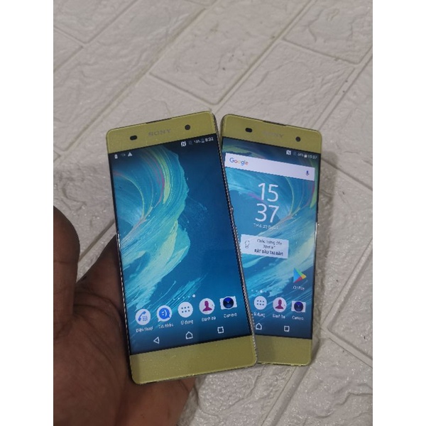 Điện thoại sony xperia XA. không lỗi lầm hình thức theo thời gian như ảnh