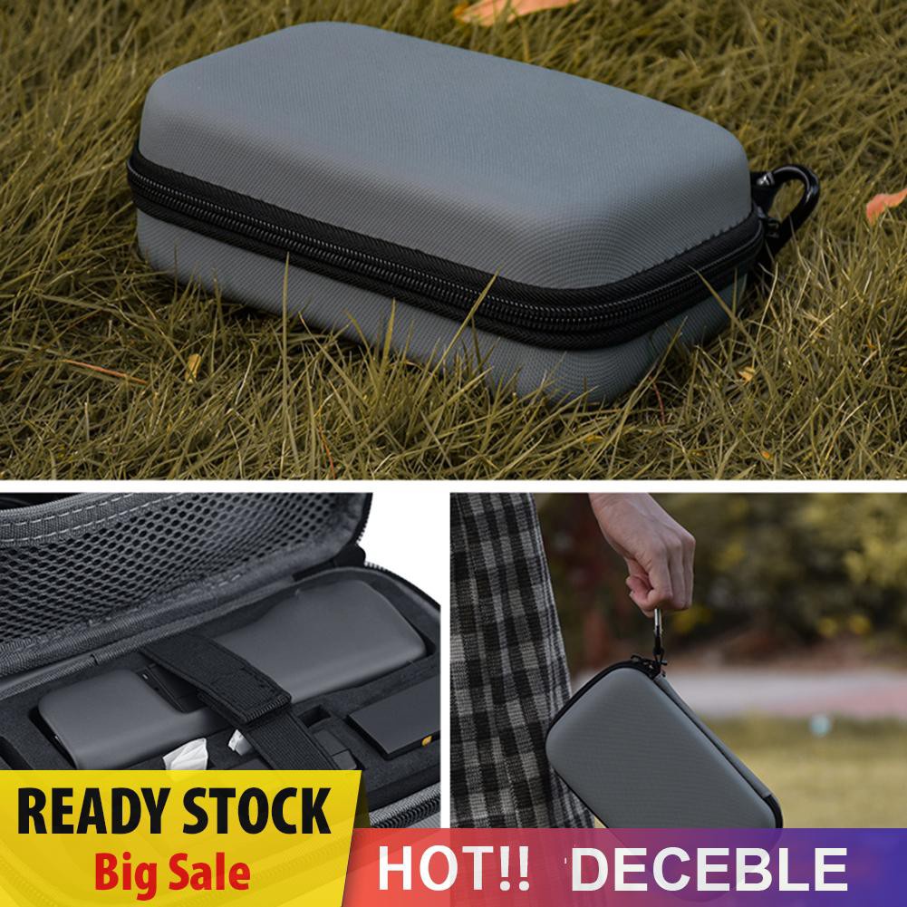 Deceble Hardshell EVA Portable Carrying Case Bag with Carabiner for DJI Pocket 2