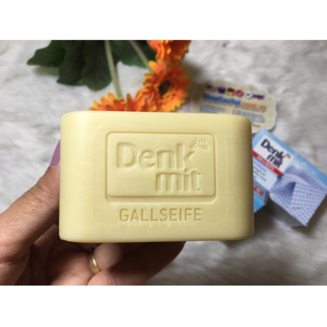 Xà phòng tẩy vết bẩn quần áo làm sạch cổ áo sơ mi Denkmit Đức 100g - Shop Viloet