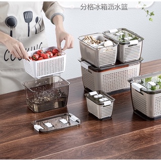 Hộp đựng rau củ quả bằng nhựa giúp củ không bị úng khi để trong tủ lạnh