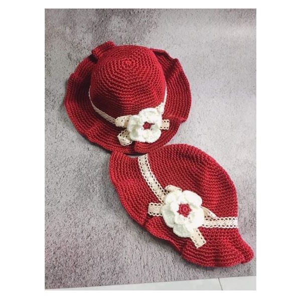 Nón sợi hè cho bé