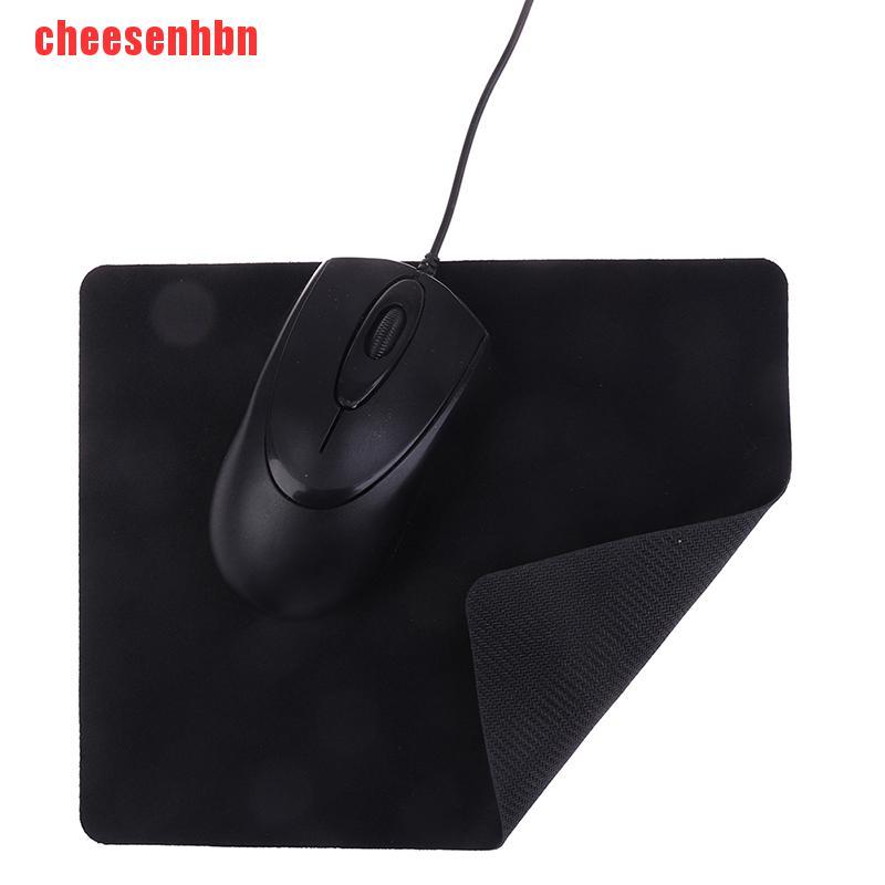 [cheesenhbn]1Pc 22*18cm Universal Black Square Gaming Mouse Pad Mat Mouse Pad For Computer