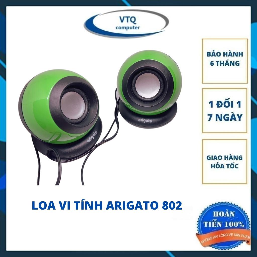 Loa vi tính Mini 2.0 ARIGATO 802 - Loa Vi Tính Cổng USB màu ngẫu nhiên